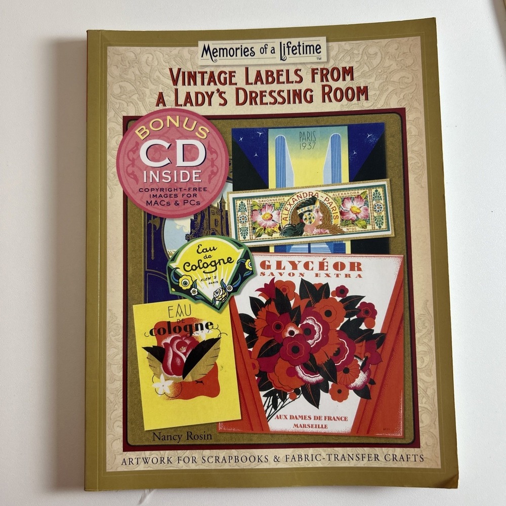 Memories of a Lifetime: Vintage Labels from a Lady's Dressing Room: Artwork